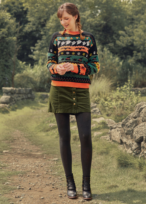 Suéter Fair Isle «Fright Night Delight»