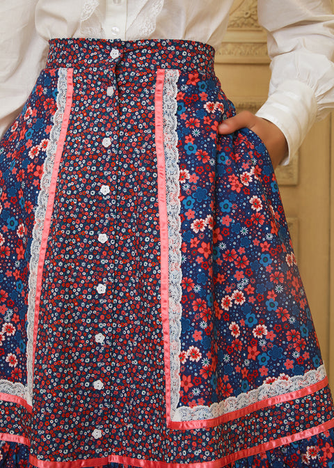 Falda midi Isabella de GUNNE SAX para ModCloth