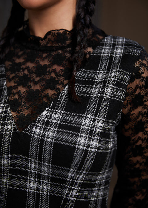 Vestido sin mangas ajustado y con vuelo, tan bonito como una nuez moscada