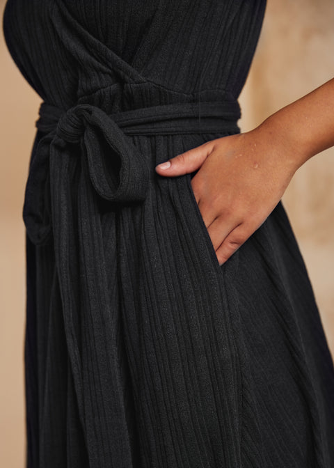 Vestido de punto estilo cruzado Instant Energy