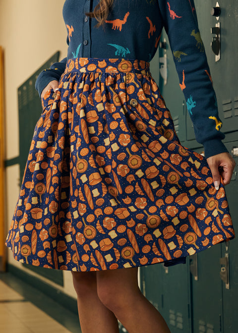 La falda del bolsillo lleno de diversión