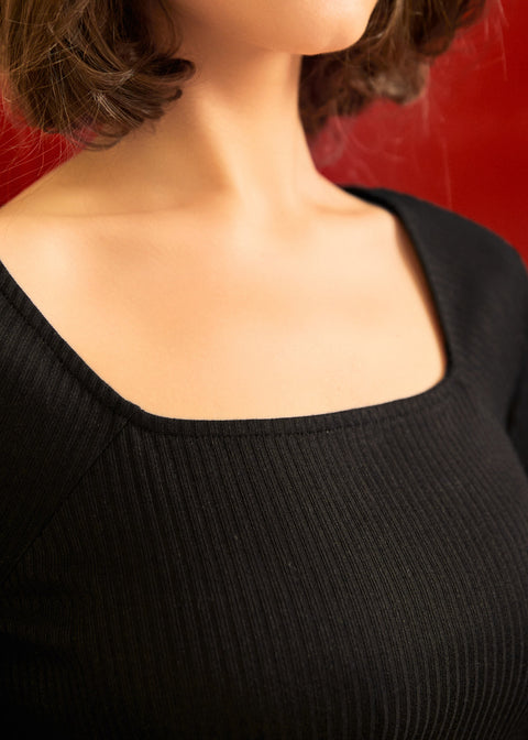 Top de cuello cuadrado Metro Muse