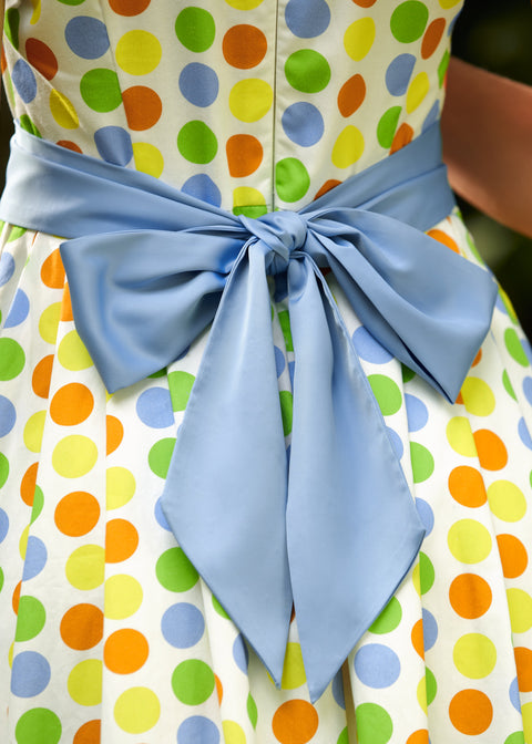 Vestido Confetti Daydream de corte ajustado y falda acampanada