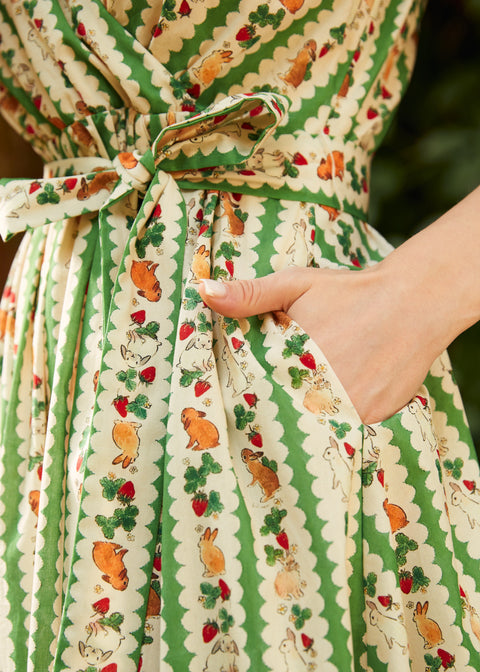 Vestido cruzado de imitación de energía instantánea