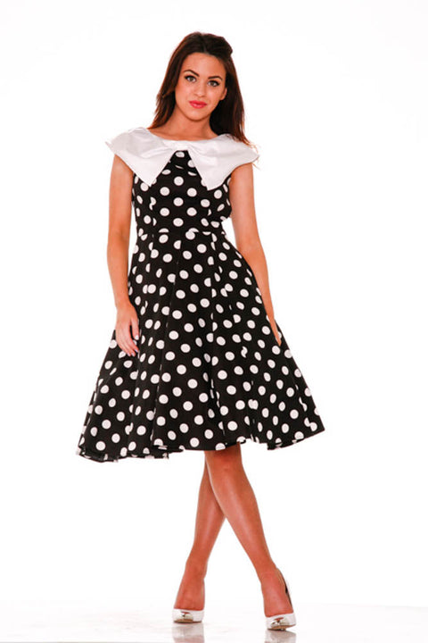 Vestido negro Molly Swing