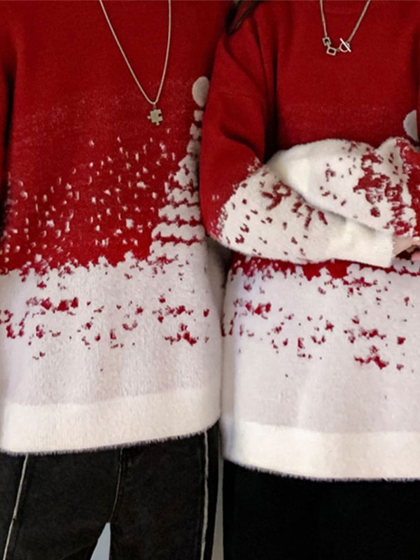 Men’s Christmas Tree Jacquard Sweater