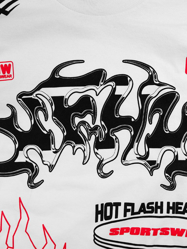 Men’s Motorcycle Graphic Print Sweatshirt