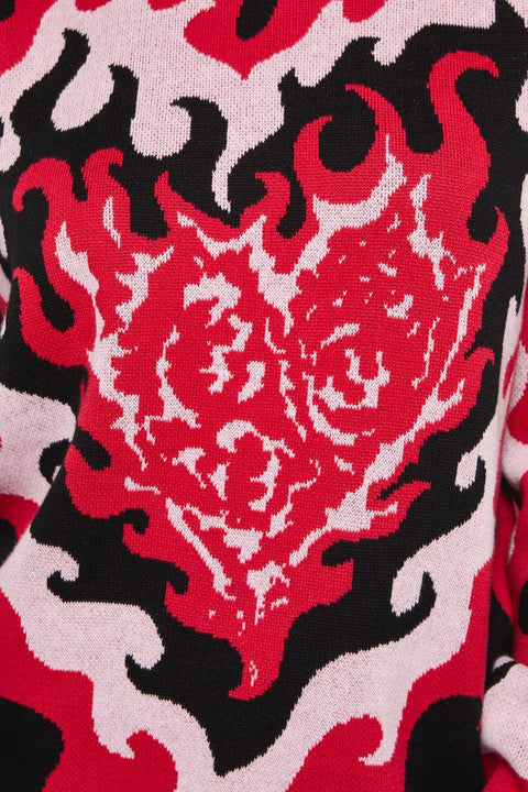 Suéter de punto para desamor