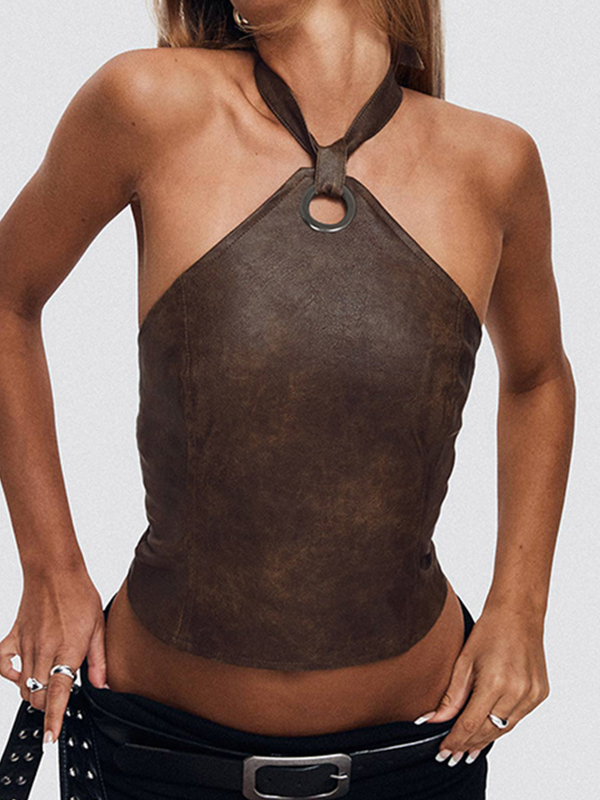 American Hottie Sexy Halter Vest