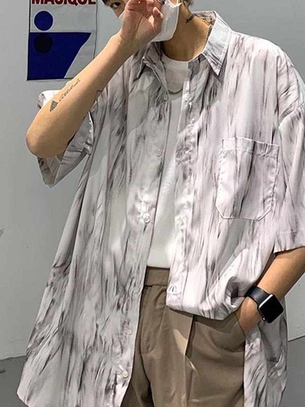 Men’s Pocket Tie Dye Shirt