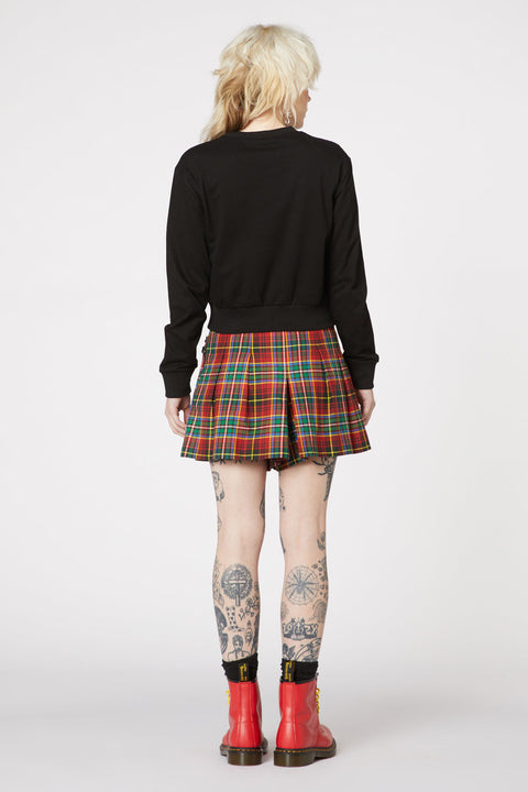 Suéter corto de corte recto Brainz