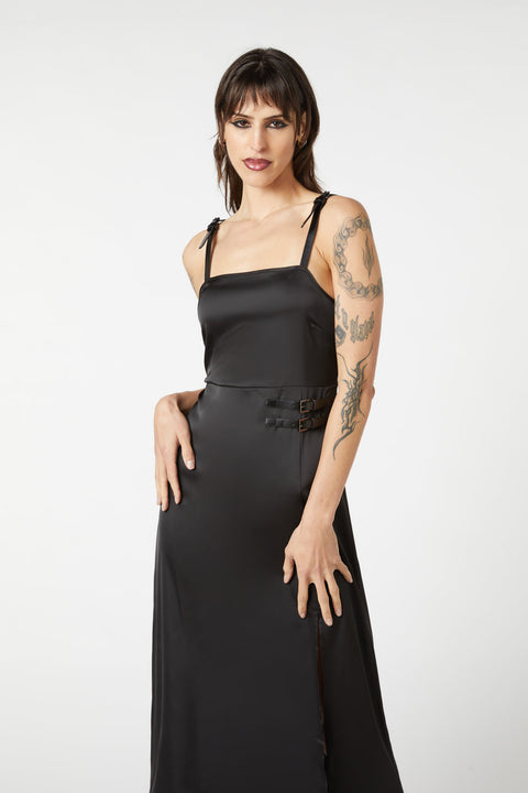 Vestido midi con carta astral