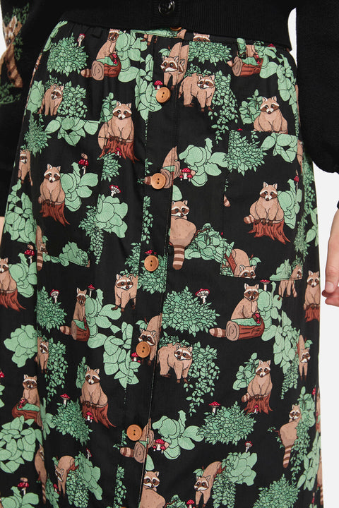 Falda estampada Haus Of Raccon