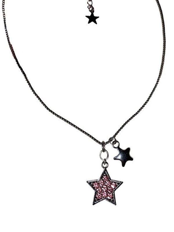 Zircon Star Pendant Necklace