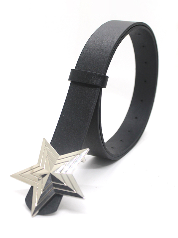 Metal Star Decor Buckle Belt