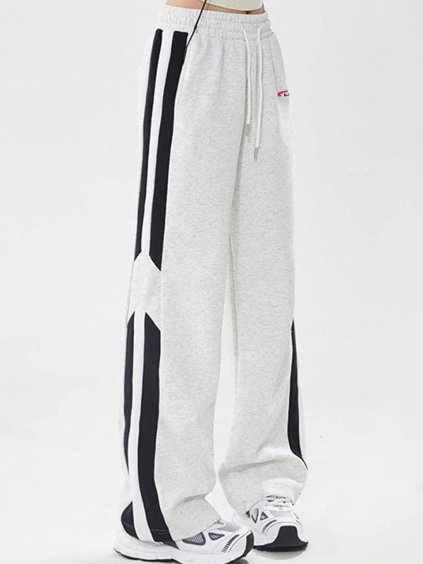 Color Block Stitching Sweatpants