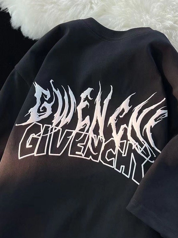 Men’s Wing Print Oversized Short Sleeve Tee