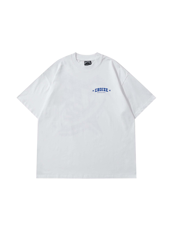 Men’s Star Print Oversized Short Sleeve Tee