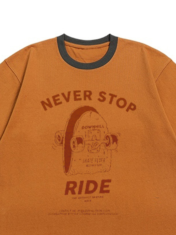 Men’s Printed Oversized Short Sleeve Tee