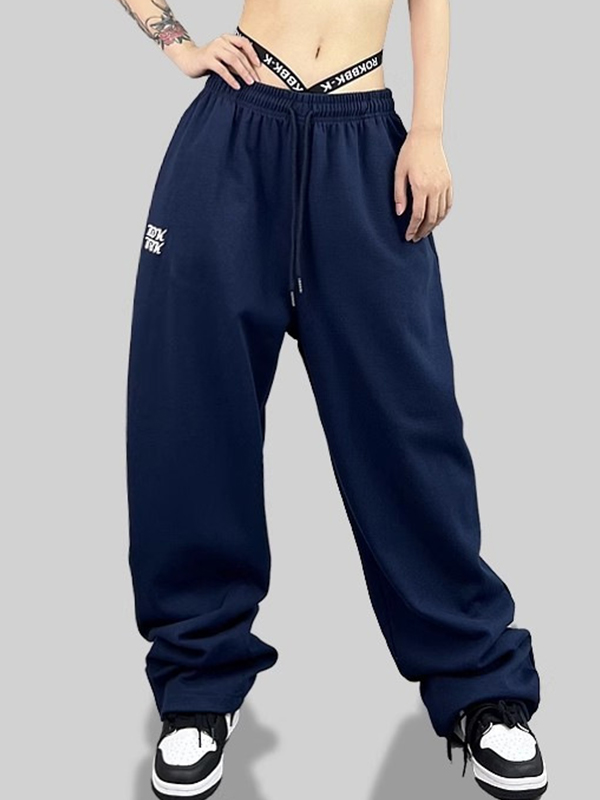 Street Lettering Printed Sweatpants