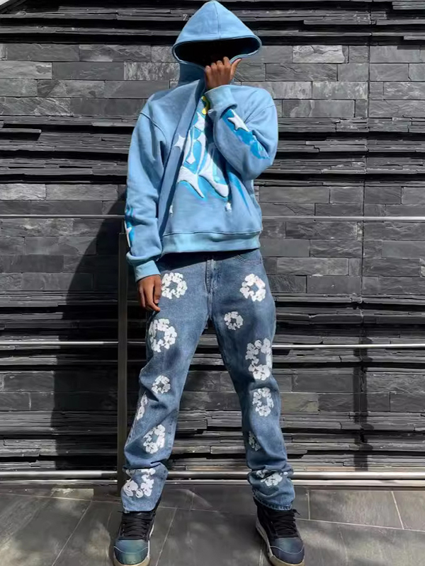 Men’s Lettering Oversized Hoodie