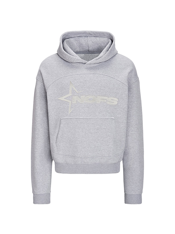 Men’s Lettering Embroidered Oversized Hoodie