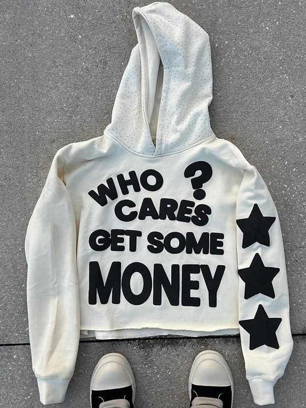 Men’s Foam Print Oversized Hoodie