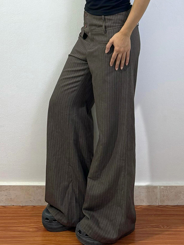 Retro Straight Leg Pants