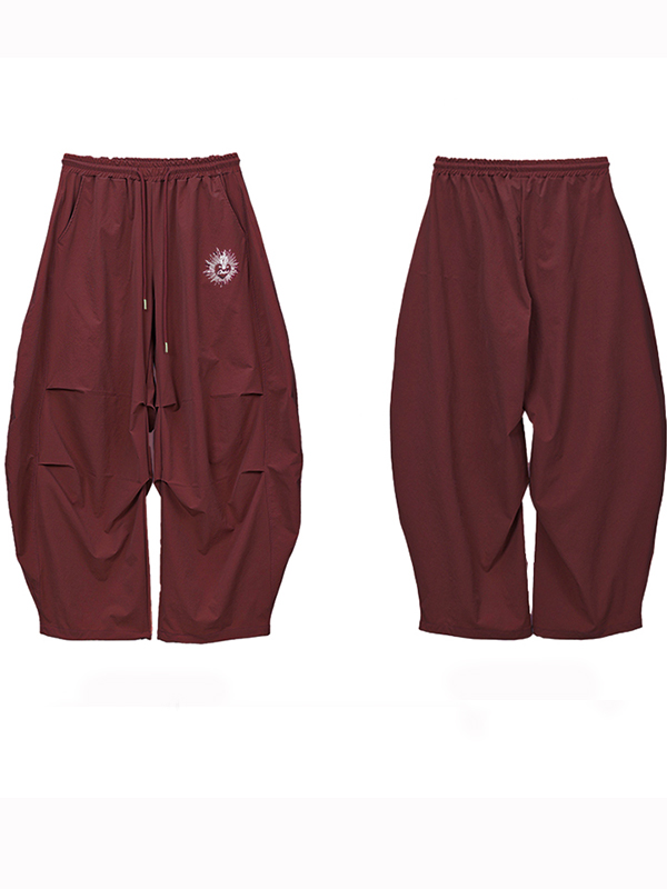 Street Loose Parachute Cargo Pants