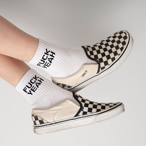 ¡Joder, sí! Calcetines Quarter Crew