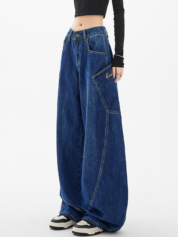 Machete O Shaped Baggy Cargo Jeans