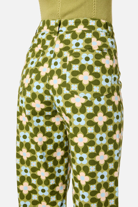 Pantalones vaqueros estampados Ginny de los años 60