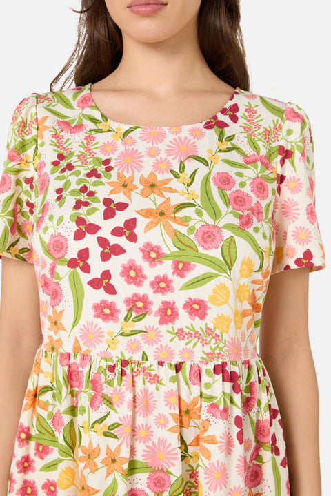 Vestido tipo blusa Liberty Native