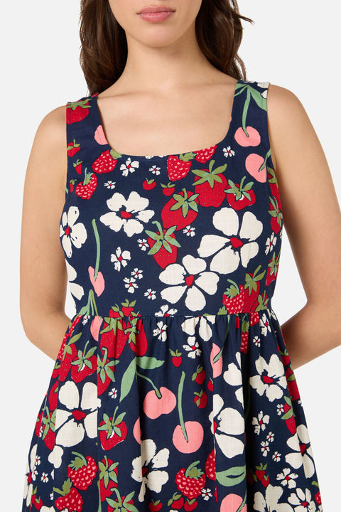 Vestido midi Berries N Cream