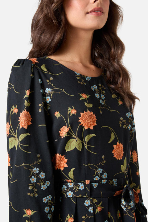 Minivestido floral Esmeralda