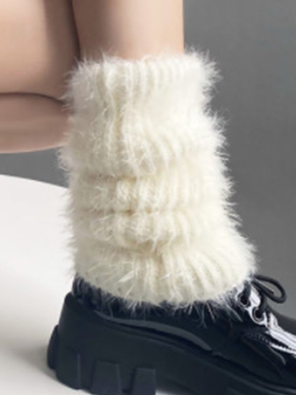 Warm Fuzzy Knit Leg Warmer