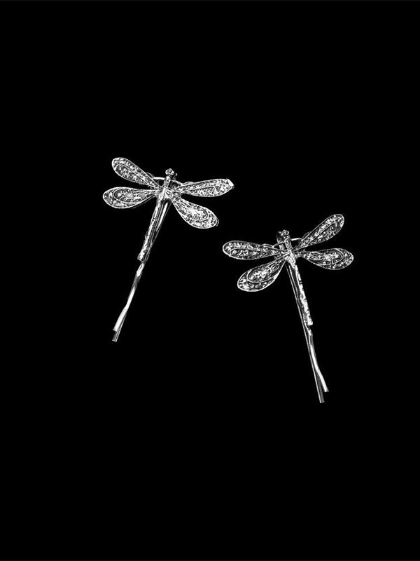 1pc Vintage Dragonfly Hair Clip