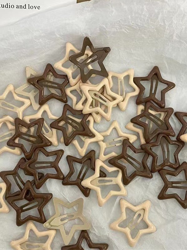 1pc Star Pattern Hair Clip