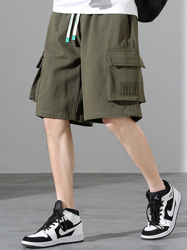 Men’s Loose Large Pocket Casual Shorts