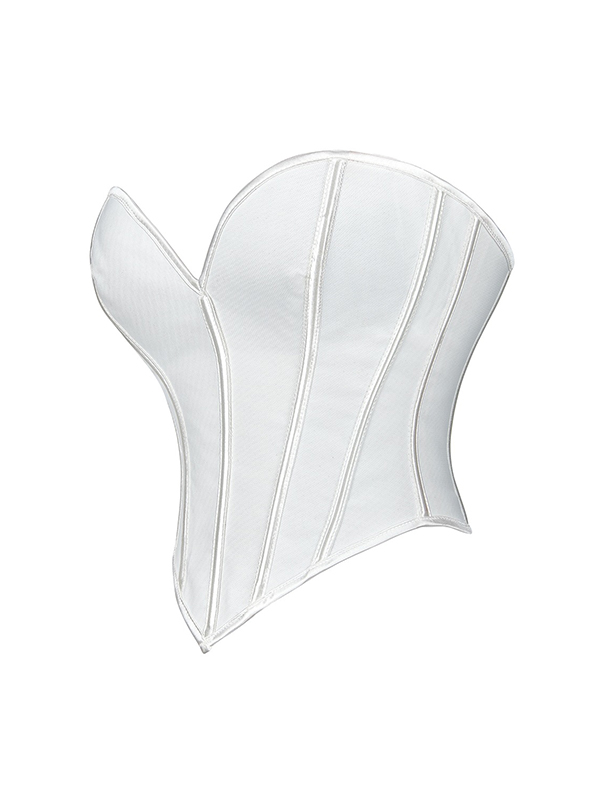 Mesh Breathable Heart Shaped Corset Top