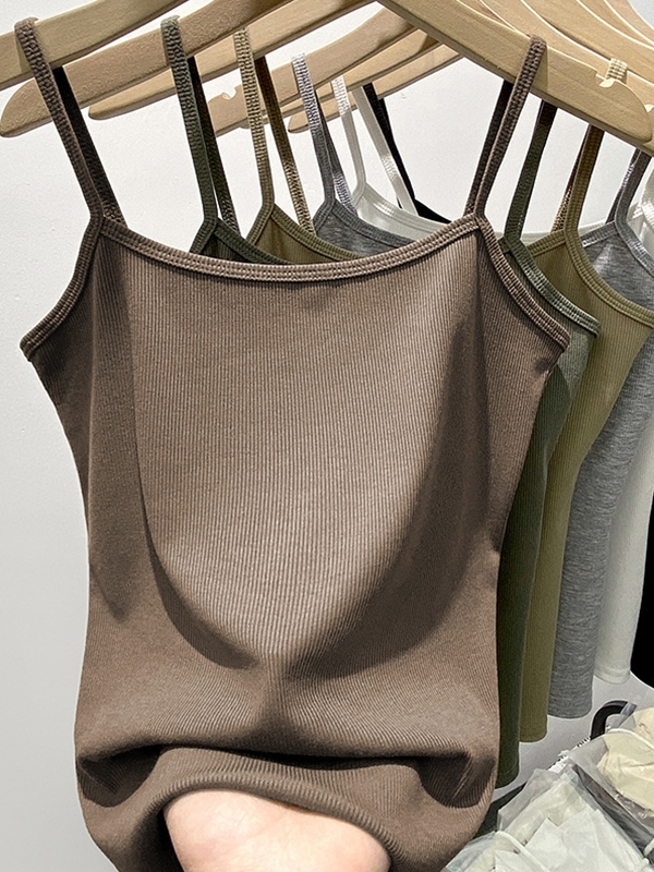 Plain Color Multiple Colors Available Tank Top