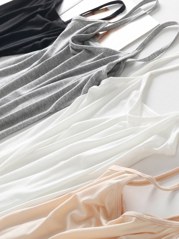 Plain Slim Fit and Versatile Cami Top