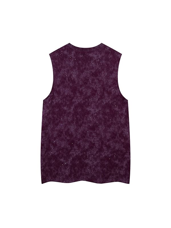 Men’s Loose Starry Sky Chain Vest